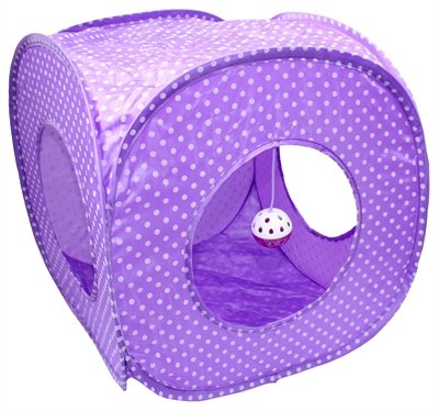 Afbeelding Good girl meowee katten tent paars 40x40x40 cm door Online-dierenwinkel.eu