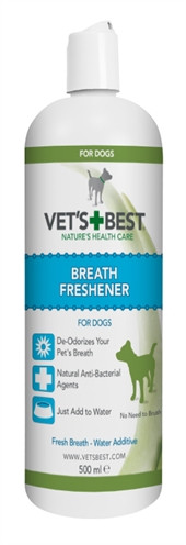 Afbeelding Vets best breath freshener hond 500 ml door Online-dierenwinkel.eu