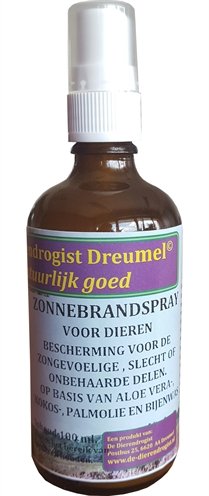 Afbeelding Dierendrogist zonnebrandspray 100 ml door Online-dierenwinkel.eu