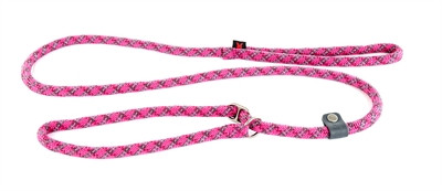 Afbeelding Retrieverlijn voor hond nylon reflecterend roze 13 mmx180 cm door Online-dierenwinkel.eu