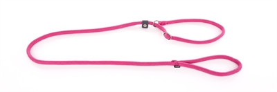 Retrieverlijn voor hond nylon rond roze 13 mmx180 cm