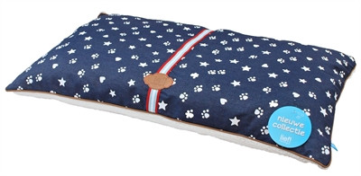 Afbeelding lief! Unisex Hondenkussen Tweezijdig Jeans - 87 x 52 cm door Online-dierenwinkel.eu