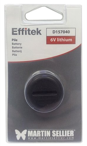 Afbeelding Dynavet effitk batterij 6v lithium door Online-dierenwinkel.eu