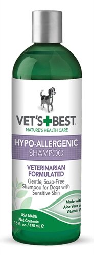 Afbeelding Vets best hypo-allergenic shampoo 470 ml door Online-dierenwinkel.eu