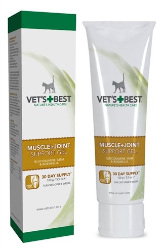 Afbeelding Vets best muscle+joint support gel kat 100 gr door Online-dierenwinkel.eu