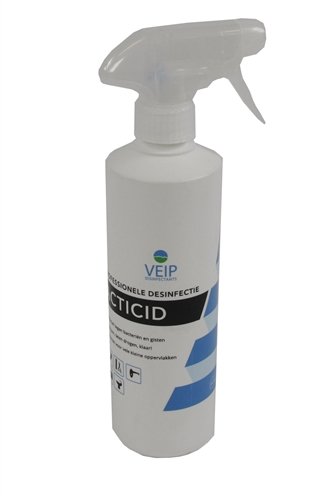 Afbeelding Veip acticid desinfectiespray voor materialen 500 ml door Online-dierenwinkel.eu