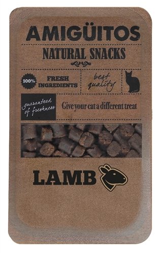 Afbeelding Amigüitos Cat Snacks - Lam door Online-dierenwinkel.eu