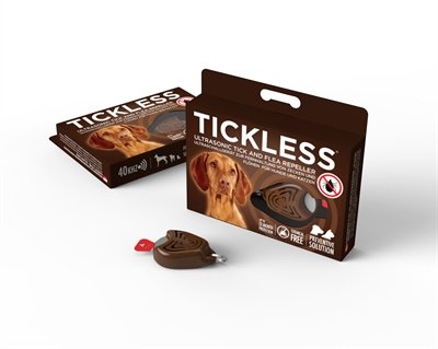 Afbeelding TickLess vlooien- en teken preventie voor honden en katten Bruin door Online-dierenwinkel.eu