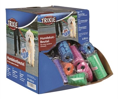 Afbeelding Trixie poepzakjes display 70x20 stuks door Online-dierenwinkel.eu