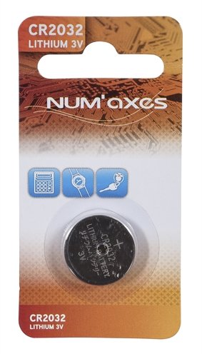 Numaxes lithium batterij cr2032 3v