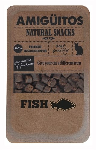 Afbeelding Amigüitos Cat Snacks - Vis door Online-dierenwinkel.eu