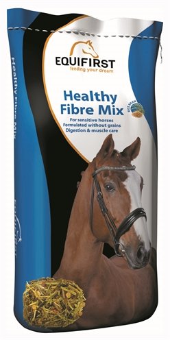 Afbeelding 20 kg Equifirst healthy fibre mix door Online-dierenwinkel.eu