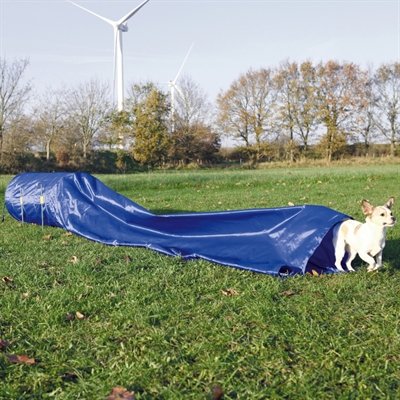 Trixie dog activity agility tunnel blauw 60 cmx5 mtr