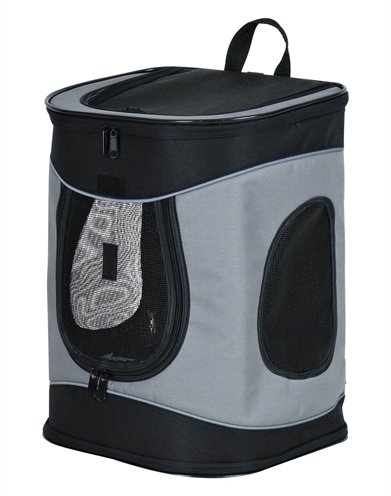 Afbeelding Trixie hondentas timon zwart / grijs 34x44x30 cm door Online-dierenwinkel.eu