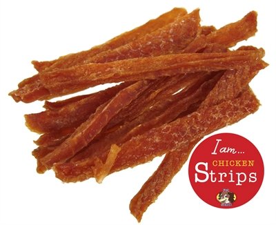 Afbeelding 100 gr I am chicken strips door Online-dierenwinkel.eu