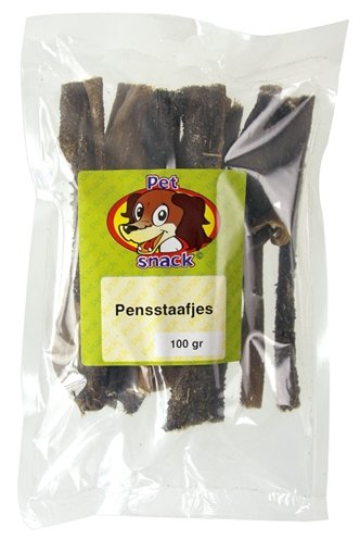 Afbeelding 15 cm 100 gr Petsnack pensstaafjes door Online-dierenwinkel.eu