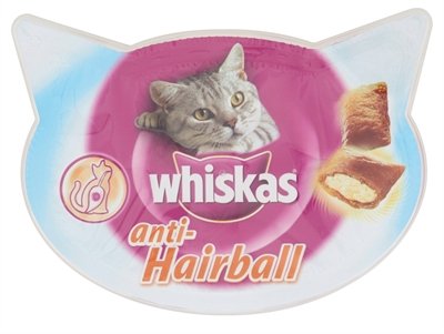 Afbeelding Whiskas Snack Hairbal 8 x 60 Gr door Online-dierenwinkel.eu