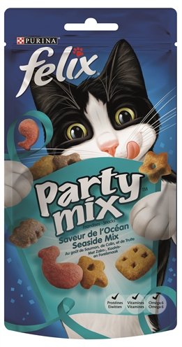 Afbeelding Felix Snack Party Mix Seaside 8x60 Gr door Online-dierenwinkel.eu