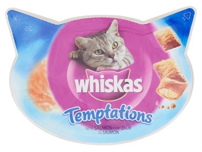 Afbeelding Whis Temptations Zalm 60 Gr door Online-dierenwinkel.eu