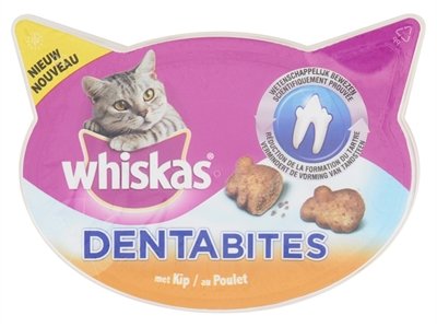Afbeelding Whiskas Dentabites 40 Gr door Online-dierenwinkel.eu