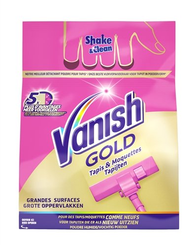 Afbeelding Vanish Carpet Gold Poeder - 650 g door Online-dierenwinkel.eu