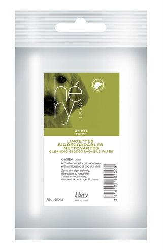 Afbeelding Hery cleaning wipes puppy 25 st door Online-dierenwinkel.eu