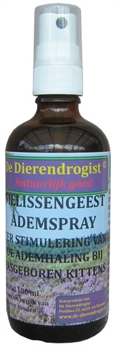 Afbeelding Dierendrogist melissengeest ademspray kitten door Online-dierenwinkel.eu