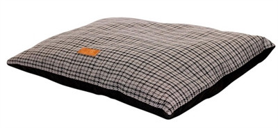 Afbeelding Ralph&co hondenkussen henley tweed grijs 100x70x15 cm door Online-dierenwinkel.eu