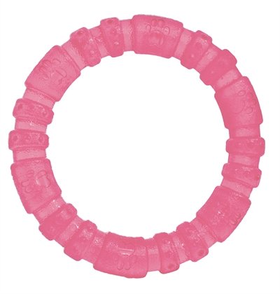 Biosafe puppy ring roze 9 cm