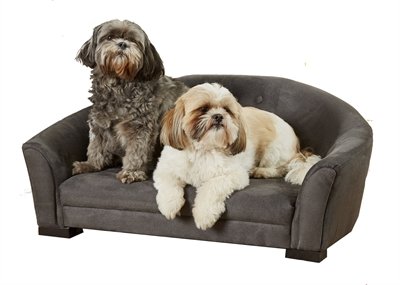 Afbeelding Enchanted hondenmand sofa artemis grijs 81,5x51x38 cm door Online-dierenwinkel.eu