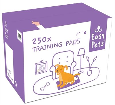 Afbeelding Easypets trainingspads 58x58 cm 250 st door Online-dierenwinkel.eu