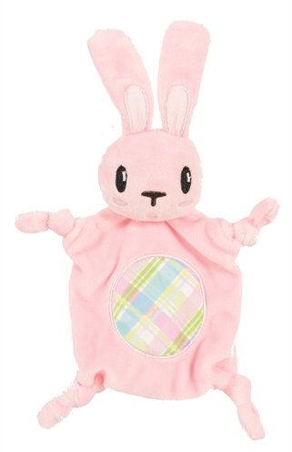 Zolux puppyspeelgoed plush cuddly konijn roze 14,5x3x18 cm