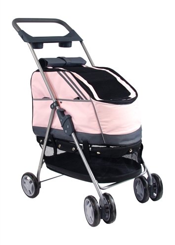 Afbeelding Petcomfort buggy roze 44x60x94 cm door Online-dierenwinkel.eu