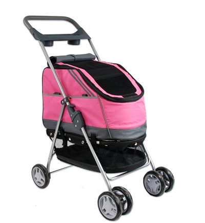 Afbeelding Petcomfort buggy fuchsia 44x60x94 cm door Online-dierenwinkel.eu