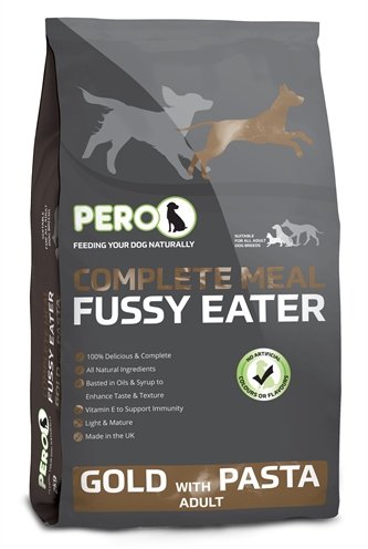 Afbeelding 2 kg Pero complete maaltijd fussy eater gold with pasta hondenvoer door Online-dierenwinkel.eu