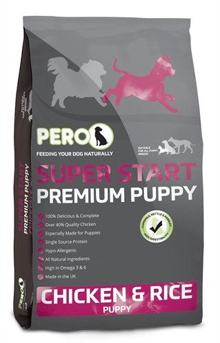 Afbeelding 2 kg Pero super start premium puppy chicken / rice hondenvoer door Online-dierenwinkel.eu