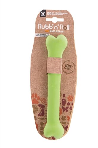 Afbeelding Rubb'n'roll bot groen 9 cm door Online-dierenwinkel.eu