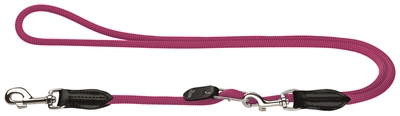 Afbeelding Hunter hondenriem freestyle vario framboos 260 cmx10 mm door Online-dierenwinkel.eu