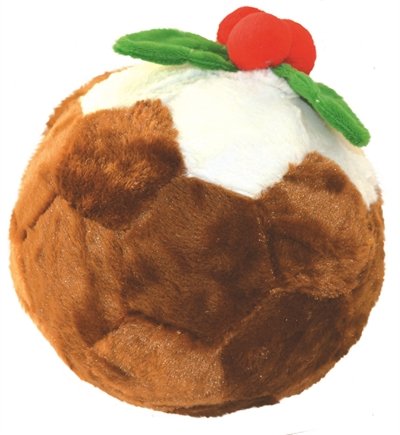 Afbeelding Happy pet voetbal kerstpudding 22x20x20 cm door Online-dierenwinkel.eu