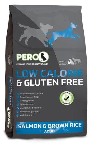 Afbeelding 12 kg Pero low calorie & gluten free salmon / brown rice adult hondenvoer door Online-dierenwinkel.eu