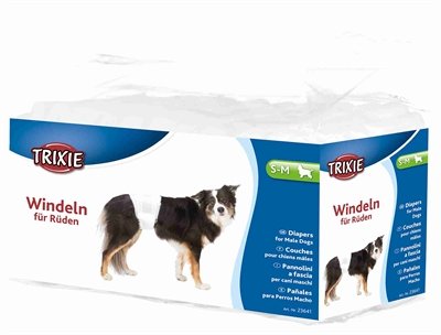 Afbeelding Trixie Luiers voor Reuen - S/M - 12 Stuks door Online-dierenwinkel.eu