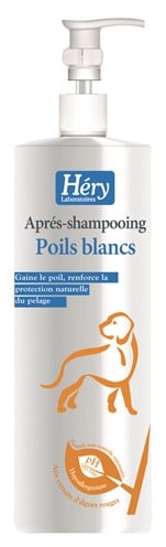 Afbeelding Hery cremespoeling voor wit haar 1 ltr door Online-dierenwinkel.eu