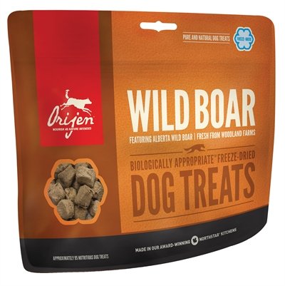 Afbeelding 42,5 gr Orijen gevriesdroogd wild boar snoepjes door Online-dierenwinkel.eu