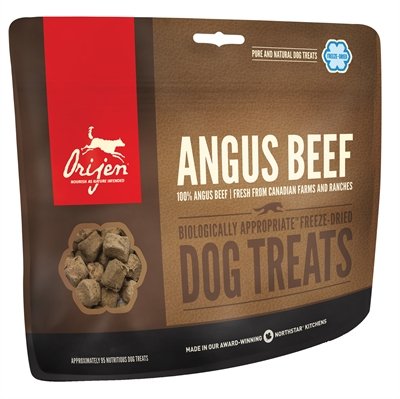 Afbeelding 42,5 gr Orijen gevriesdroogd angus beef snoepjes door Online-dierenwinkel.eu