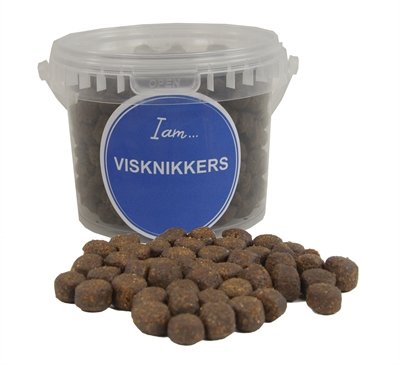 Afbeelding 500 ml 340 gr I am vis knikkers door Online-dierenwinkel.eu