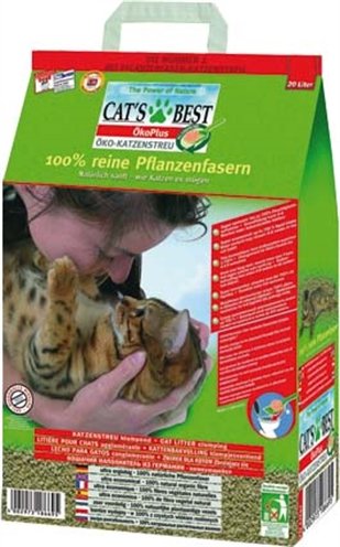 Afbeelding Cats Best Oko Plus Kattengrit 4,3 kg 4,3 kg door Online-dierenwinkel.eu