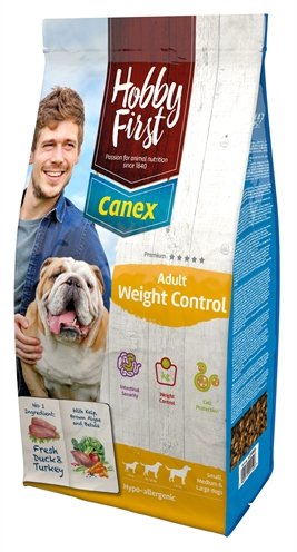 Afbeelding HobbyFirst Canex Adult Weight Control hondenvoer 3 kg door Online-dierenwinkel.eu