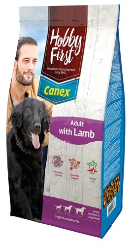 Afbeelding HobbyFirst Canex Adult met Lam hondenvoer 3 kg door Online-dierenwinkel.eu