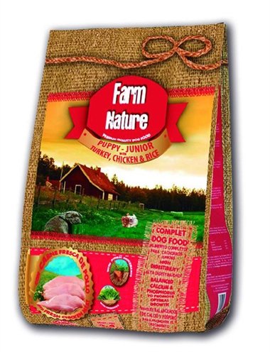 Afbeelding 2,5 kg Farm nature turkey / chicken / rice hondenvoer door Online-dierenwinkel.eu