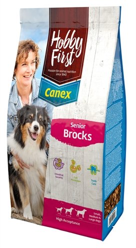 Afbeelding HobbyFirst Canex Senior Brocks hondenvoer 3 kg door Online-dierenwinkel.eu